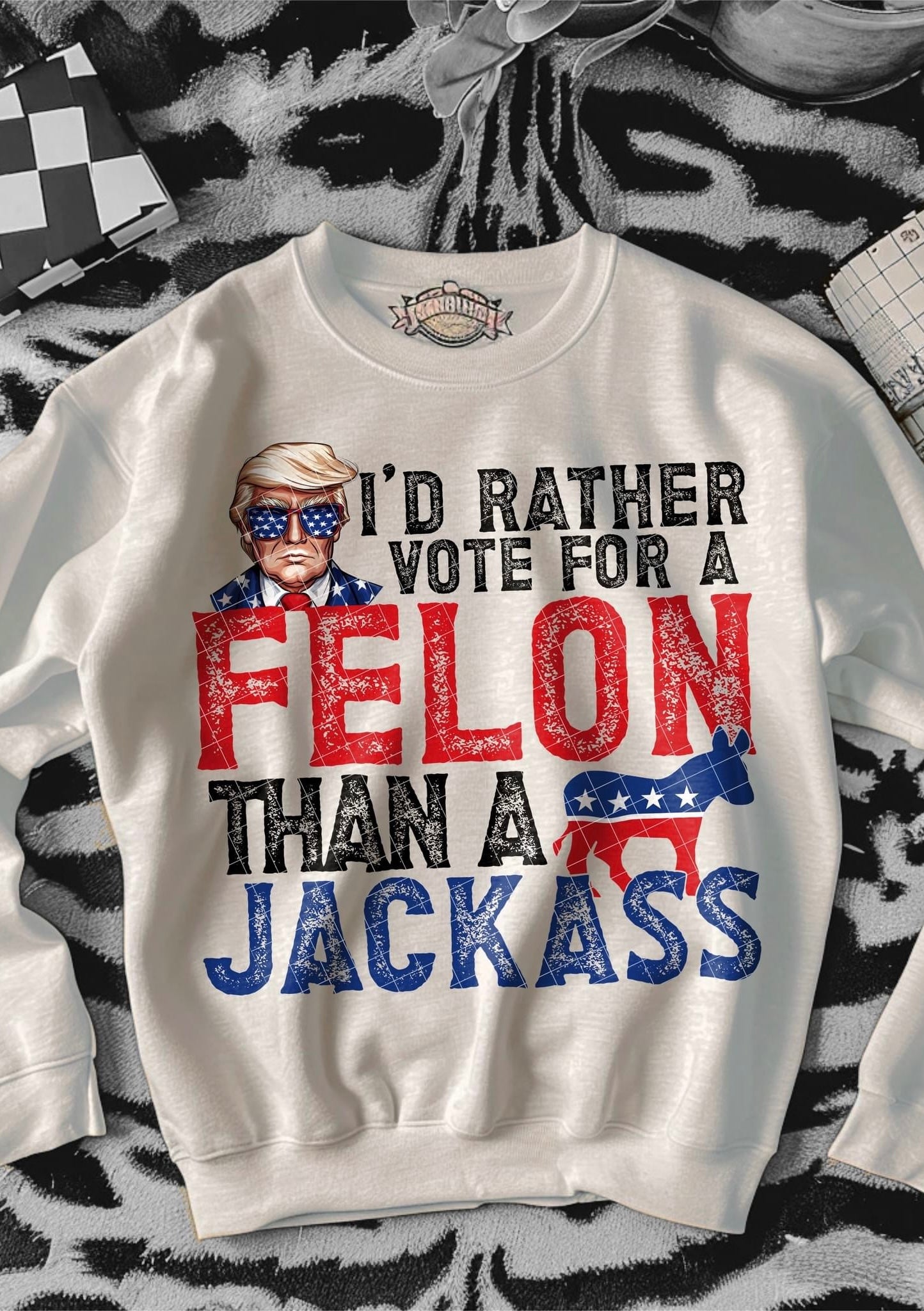 I’d rather Vote for a Felon..