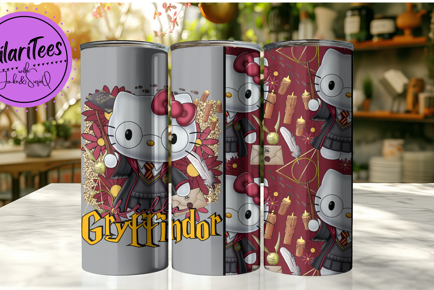 HKxHP Gryffindor Tumbler