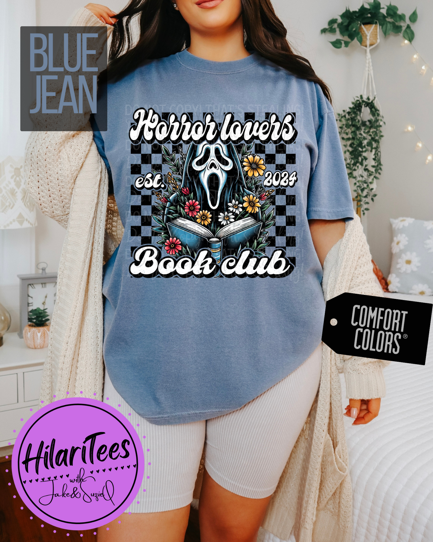 Horror Lovers Book Club Tshirt