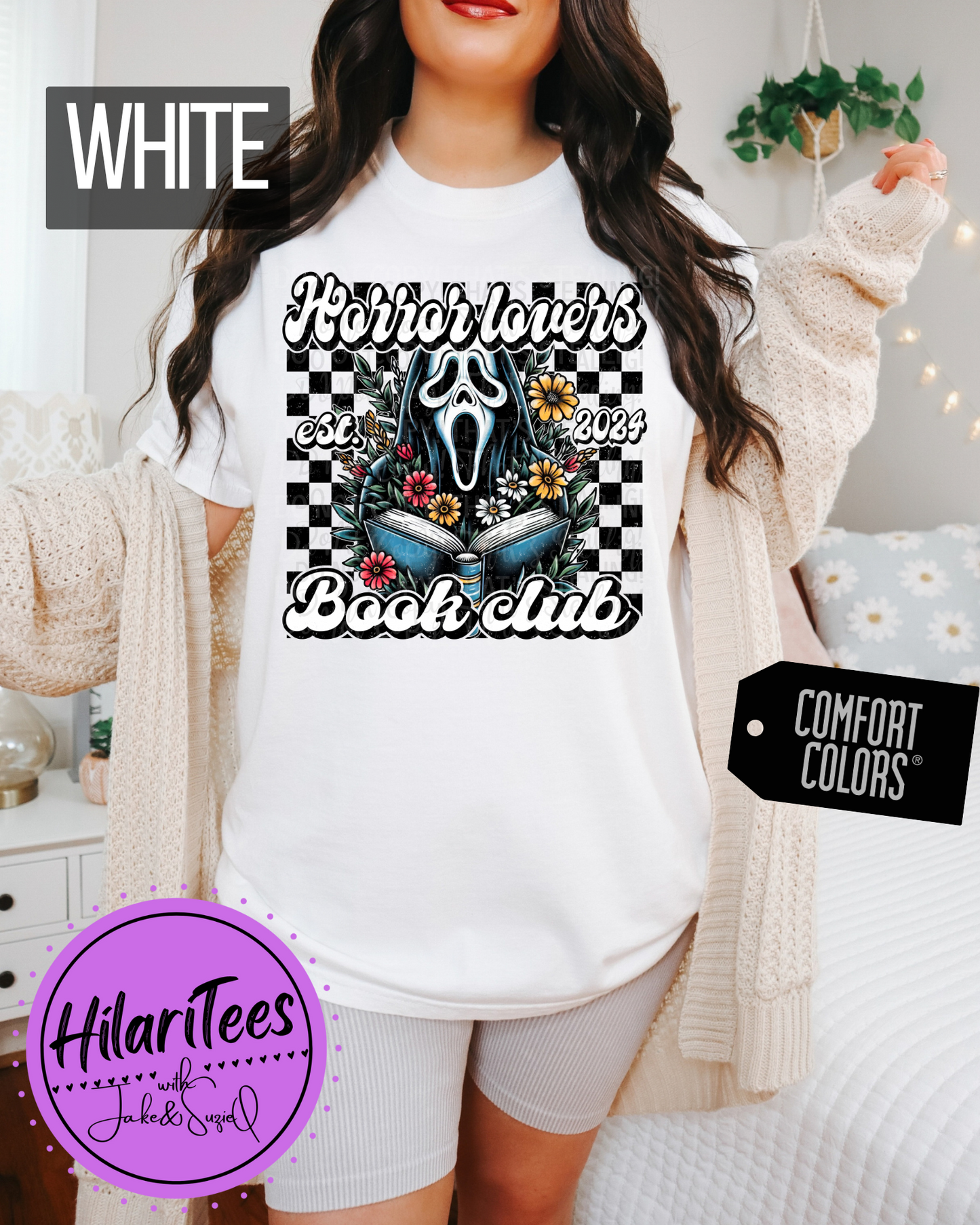 Horror Lovers Book Club Tshirt