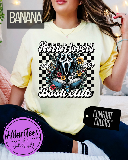 Horror Lovers Book Club Tshirt