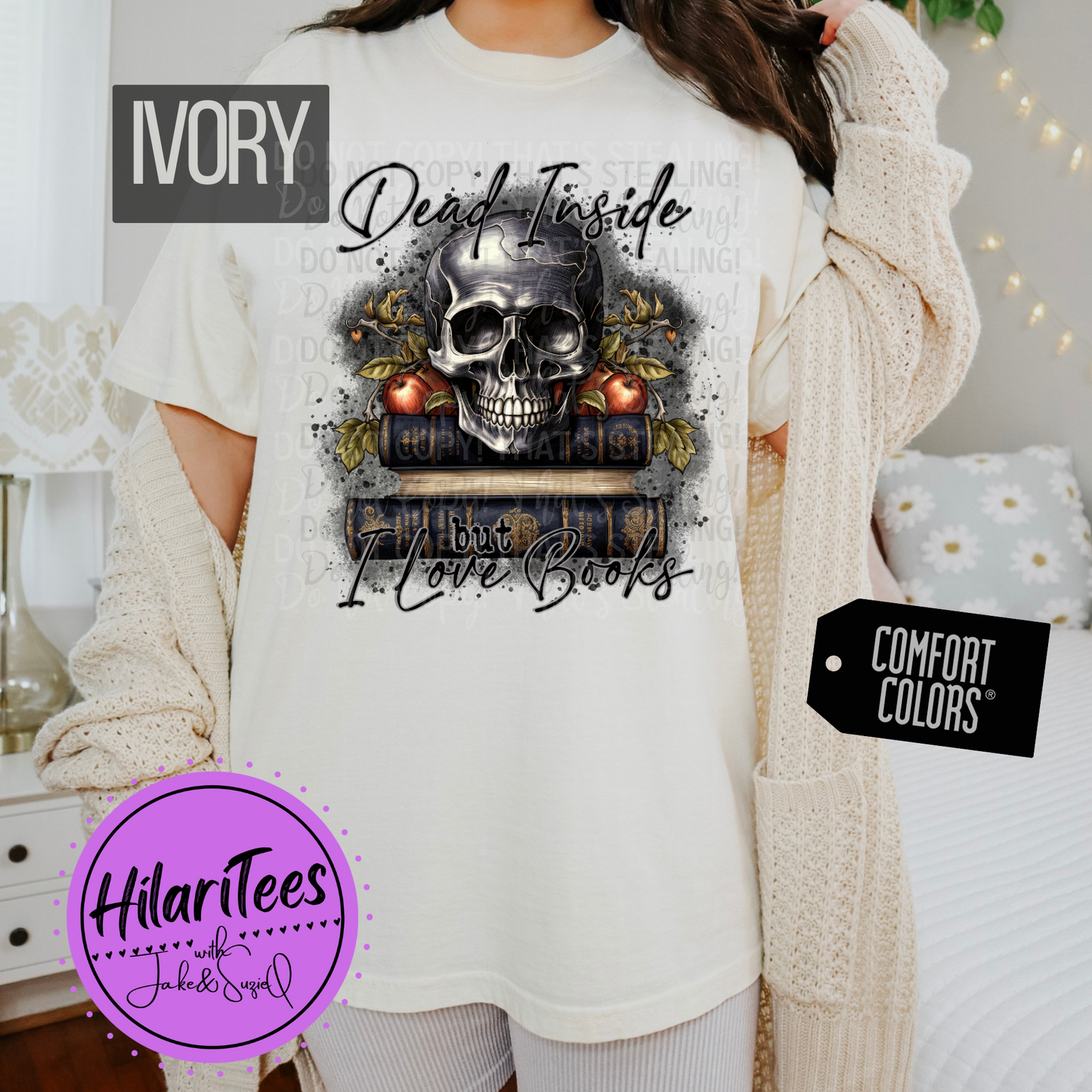 Dead Inside But Love Books Tshirt/Crewneck/Hoodie in