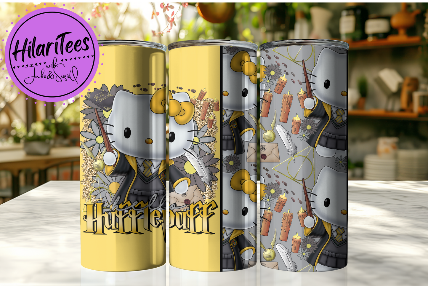 HKxHP Hufflepuff Tumbler