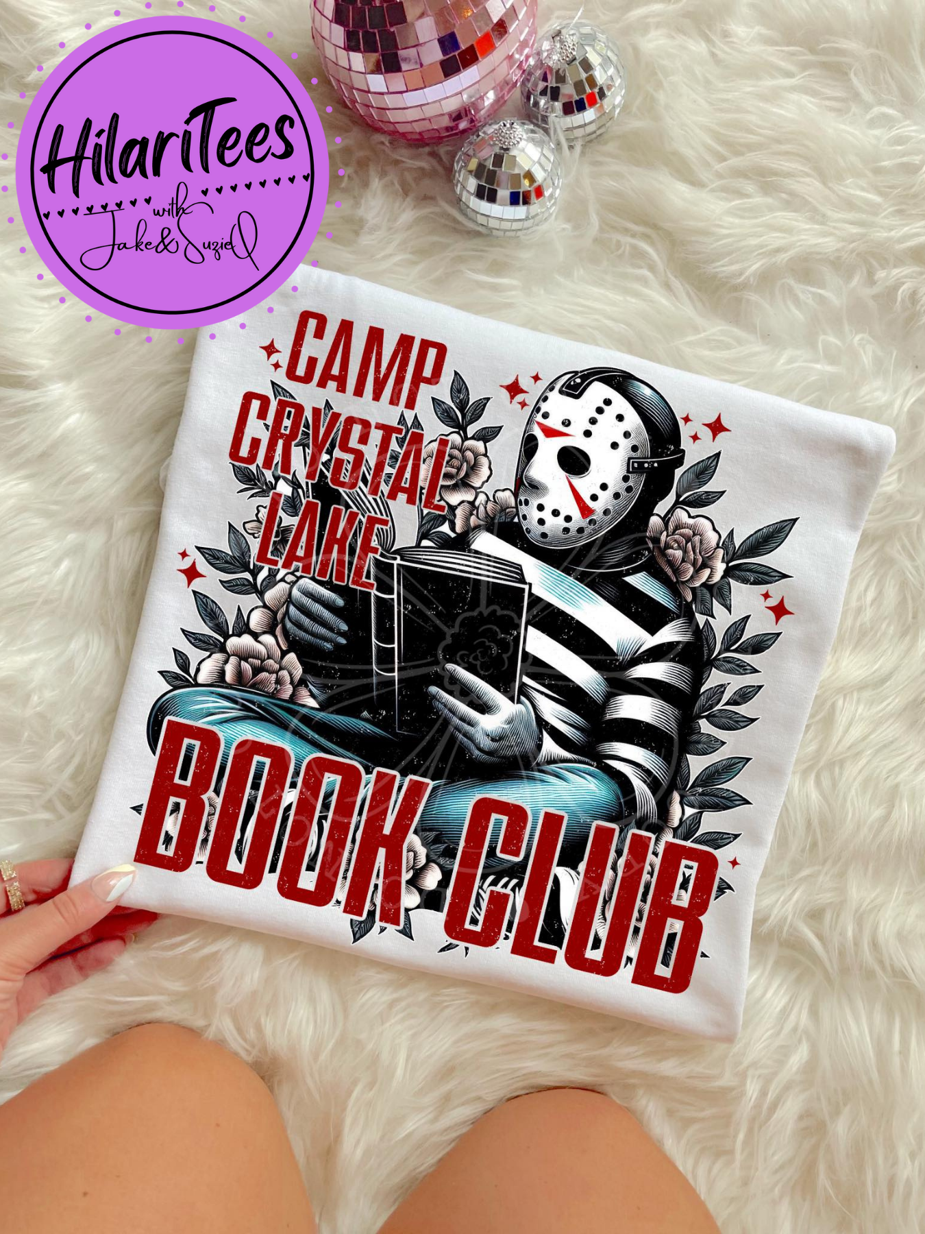 Camp Crystal Lake Book Club Tshirt/Crewneck/Hoodie