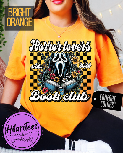 Horror Lovers Book Club Tshirt