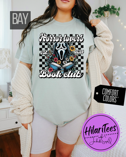 Horror Lovers Book Club Tshirt