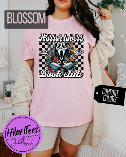 Horror Lovers Book Club Tshirt