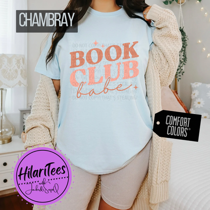 Book Club Babe Tshirt