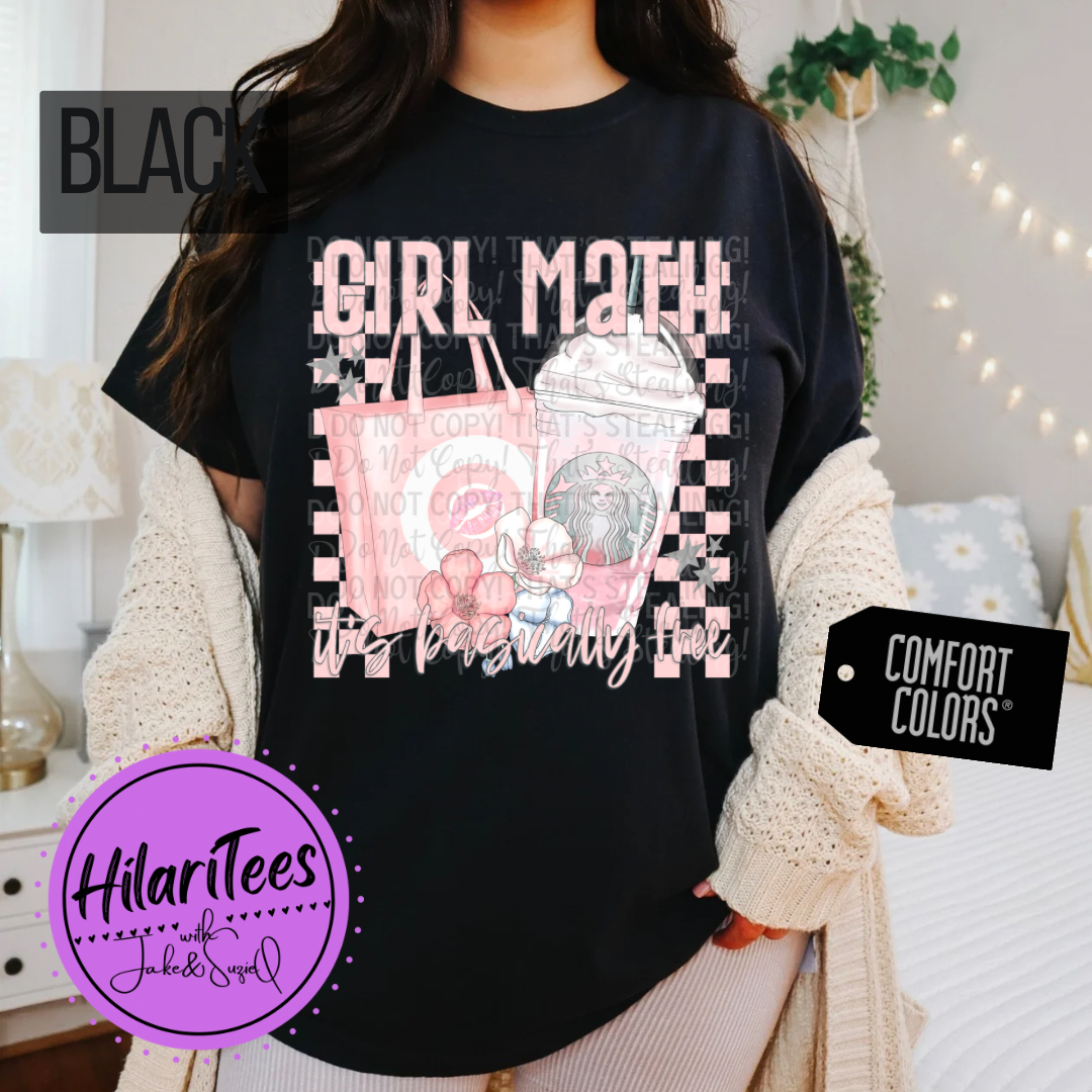 Girl Math Tshirt/Crewneck/Hoodie