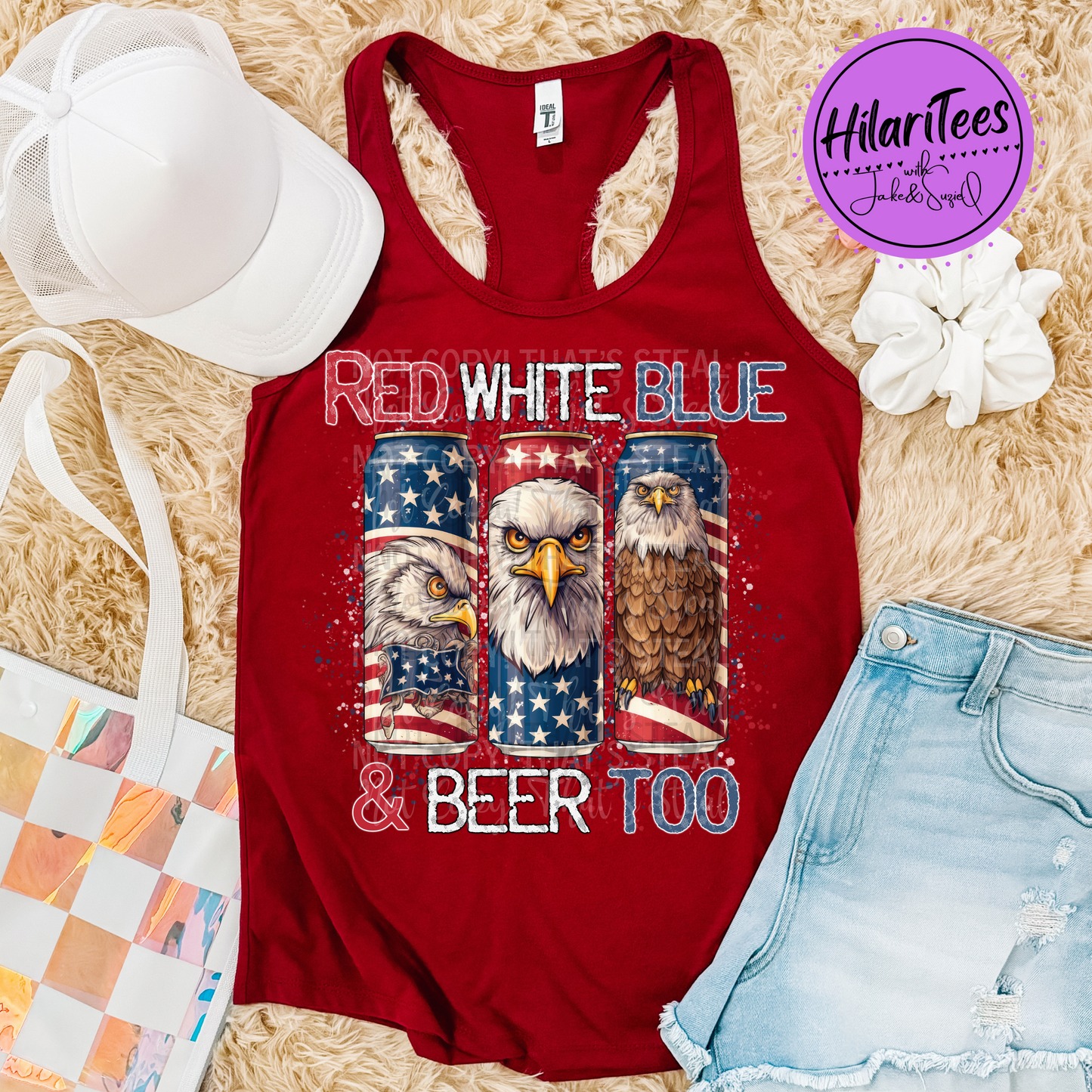 Red White Blue and Beer Too