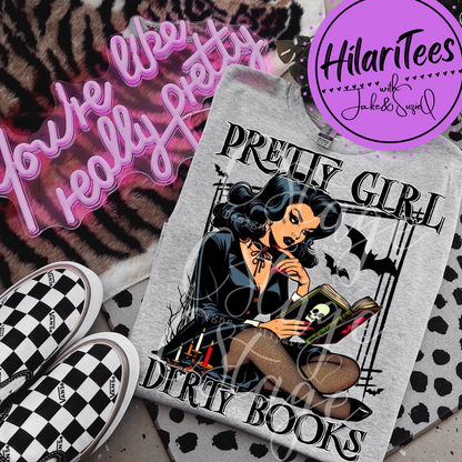 Pretty Girl.. Dirty Books..